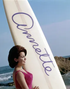 Surfboard Prints: BIKINI BEACH, Annette Funicello, 1964
