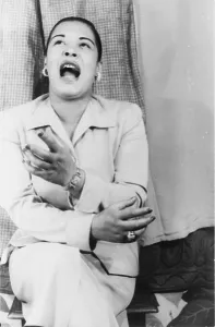 Holiday Prints: Billie Holiday, portrait by Carl Van Vechten, March 23, 1949