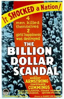 Images Dated 2nd October 2009: THE BILLION DOLLAR SCANDAL, poster art, 1933