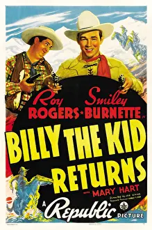 Weapon Prints: BILLY THE KID RETURNS, Smiley Burnette, Roy Rogers, 1938