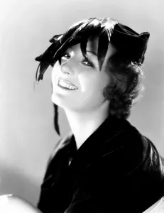 Feathered Hat Prints: Binnie Barnes, ca. early 1930s