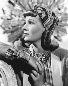 Turban Prints: Binnie Barnes, ca. early 1940s