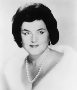 Birgit Nilsson (1918-2005), Swedish soprano, famous for her operatic performances of Wagnerian roles from 1950 and 1960s