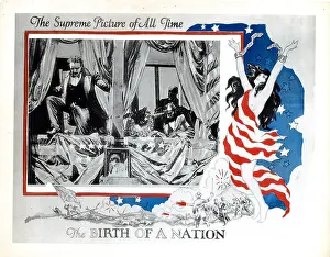 Assassination Prints: THE BIRTH OF A NATION, from left: Raoul Walsh