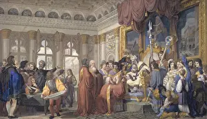 Sect Prints: Bishop Ramponi grants the seven courts of the High Committee to the Procuratori of St Mark