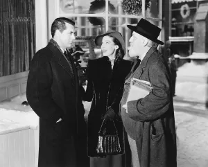 Monty Prints: THE BISHOP'S WIFE, from left: Cary Grant, Loretta Young, Monty Woolley, 1947