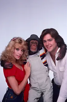Greg Prints: B.J. & THE BEAR, Greg Evigan, Sam the Chimp, Judy Landers, 1978-1981
