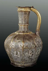 Iraqis Prints: The Blacas Ewer. 1232. Persian art