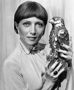 1970s Hairstyles Prints: THE BLACK BIRD, Stephane Audran, 1975