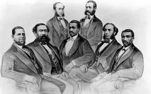 Black History Prints: Black Congressmen during Reconstruction