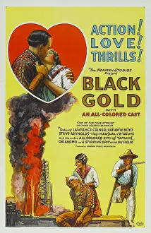 Kathryn Prints: BLACK GOLD, pictured in heart at top