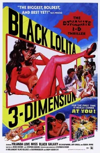 Love Prints: BLACK LOLITA, (aka WILDCAT WOMEN, reissue title), US poster, Yolanda Love, 1975