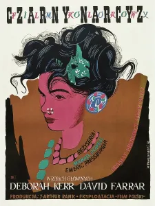 4hp Ec Prints: BLACK NARCISSUS, (aka CZARNY NARCYZ), Polish poster art, 1947