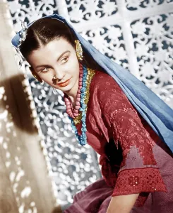 Traditional Costume Prints: BLACK NARCISSUS, Jean Simmons, 1947
