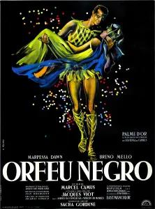 Myth Prints: BLACK ORPHEUS, (aka ORFEU NEGRO), French poster. 1959