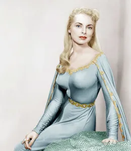 Busty Prints: THE BLACK SHIELD OF FALWORTH, Janet Leigh, 1954