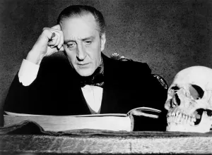 Scholar Prints: THE BLACK SLEEP, Basil Rathbone, 1956