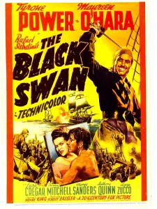 Arm Raised Prints: THE BLACK SWAN, right: Tyrone Power