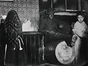 Jacob Prints: A BLACK AND TAN DIVE IN AFRICA, by Jacob Riis, c. 1889