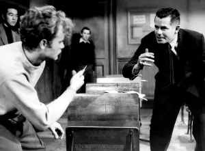 Threaten Prints: BLACKBOARD JUNGLE, Vic Morrow, Glenn Ford, 1955
