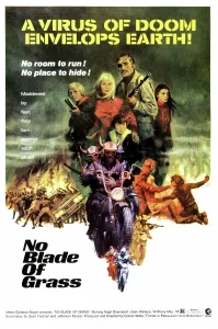 Motorcycle Prints: NO BLADE OF GRASS, Jean Wallace (top)