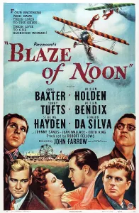 Bendix Prints: BLAZE OF NOON, US poster art, from left: William Bendix