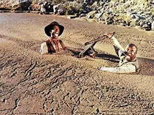 Dangerous Prints: BLAZING SADDLES, from left: Cleavon Little, Charles McGregor, 1974
