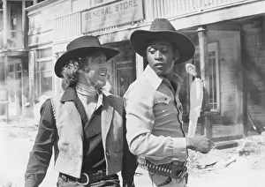 Little Prints: BLAZING SADDLES, from left: Gene Wilder, Cleavon Little, 1974