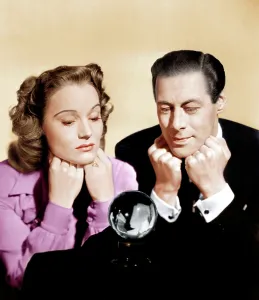 Staring Prints: BLITHE SPIRIT, from left: Constance Cummings, Rex Harrison, 1945