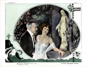 Seduction Prints: THE BLONDE SAINT, from left, Lewis Stone, Doris Kenyon, 1926