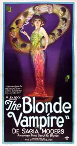 Images Dated 30th April 2009: THE BLONDE VAMPIRE, De Sacia Mooers, 1922