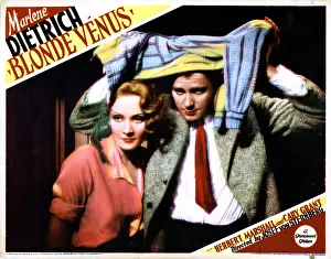 Films By Josef Von Sternberg Prints: BLONDE VENUS, from left, Marlene Dietrich, Herbert Marshall, 1932