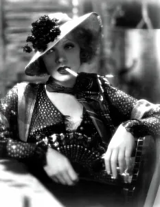 Smoking Prints: BLONDE VENUS, Marlene Dietrich, 1932