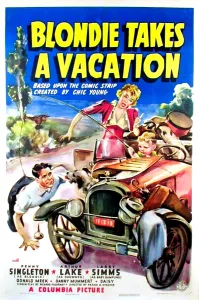 Penny Prints: BLONDIE TAKES A VACATION, US poster art