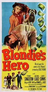 Penny Prints: BLONDIE'S HERO, US poster, Penny Singleton