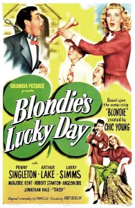 Penny Prints: BLONDIE'S LUCKY DAY, US poster
