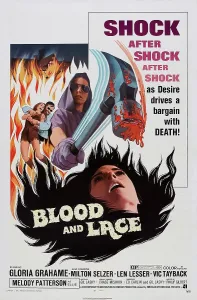 Hammer Prints: BLOOD AND LACE, US poster, 1971