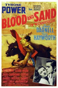 Bullfight Prints: BLOOD AND SAND, US poster, from left: Rita Hayworth