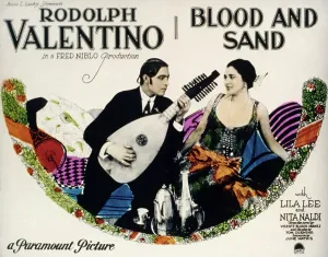 Rudolph Prints: BLOOD AND SAND, Rudolph Valentino, Nita Naldi, 1922