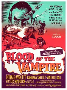 Images Dated 16th November 2006: BLOOD OF THE VAMPIRE, Donald Wolfit, Barbara Shelley, Victor Maddern, 1958