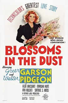 Greer Prints: BLOSSOMS IN THE DUST, US poster art, Greer Garson, 1941