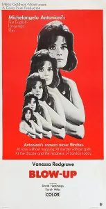 Redgrave Prints: BLOWUP, (aka BLOW UP, aka BLOW-UP), Vanessa Redgrave on poster art, 1966