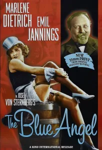 Re Release Prints: THE BLUE ANGEL, US poster art, from left: Marlene Dietrich, Emil Jannings, 1930