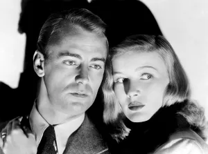 Suspicion Prints: THE BLUE DAHLIA, Alan Ladd, Veronica Lake, 1946