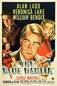 Lake Prints: THE BLUE DAHLIA, from left: William Bendix