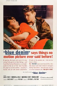 De Wilde Prints: BLUE DENIM, US poster, from left: Carol Lynley
