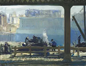 Lcgr1606 Prints: Blue Morning, by George Bellows