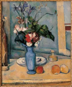 Leaf Prints: The Blue Vase, by Paul Czanne, 1885 - 1887 about
