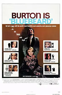 Joey Prints: BLUEBEARD, US poster art, Raquel Welch
