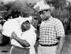 Plaid Shirt Prints: SHOW BOAT, Hattie McDaniel, Paul Robeson, 1936